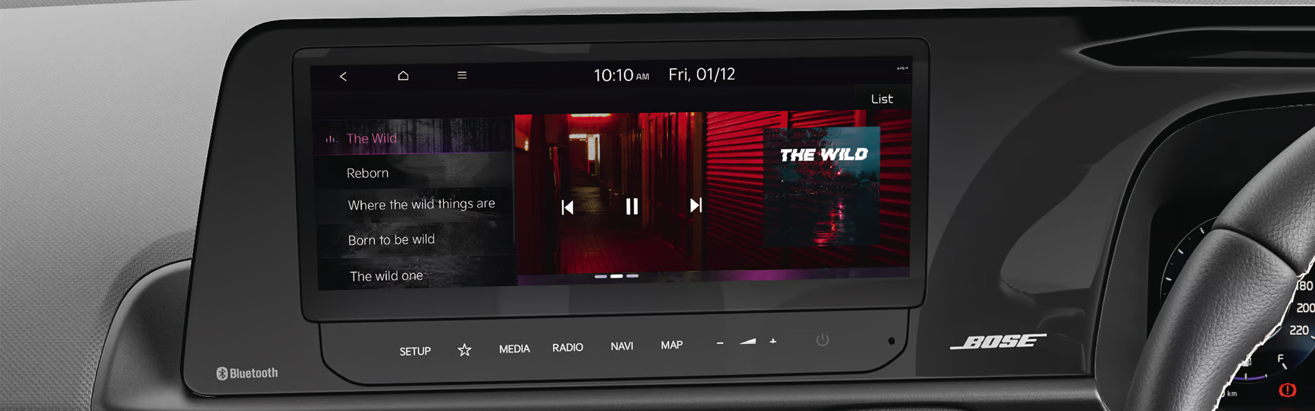 26.03 cm (10.25’’) HD Touchscreen Navigation